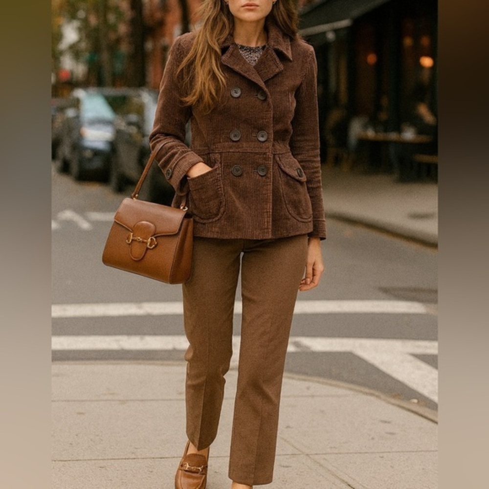MANGO brown jacket size M
